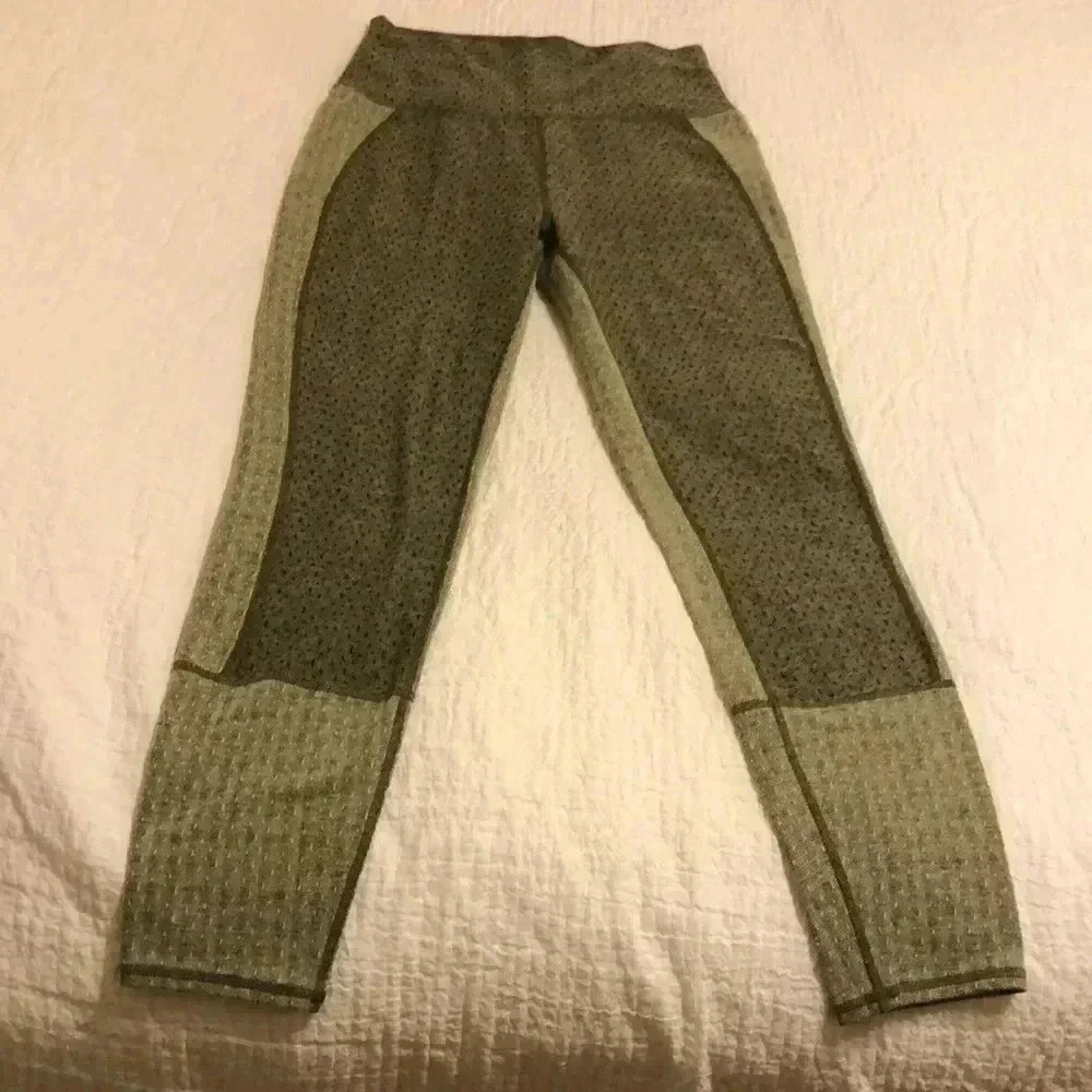 FP Movement gray and black leggings.  Size M